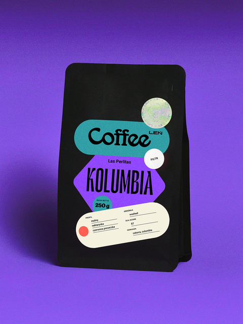 Kawa KOLUMBIA las perlitas – 100% Arabica Specialty