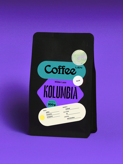 Kawa KOLUMBIA wilder lazo  – 100% Arabica Specialty