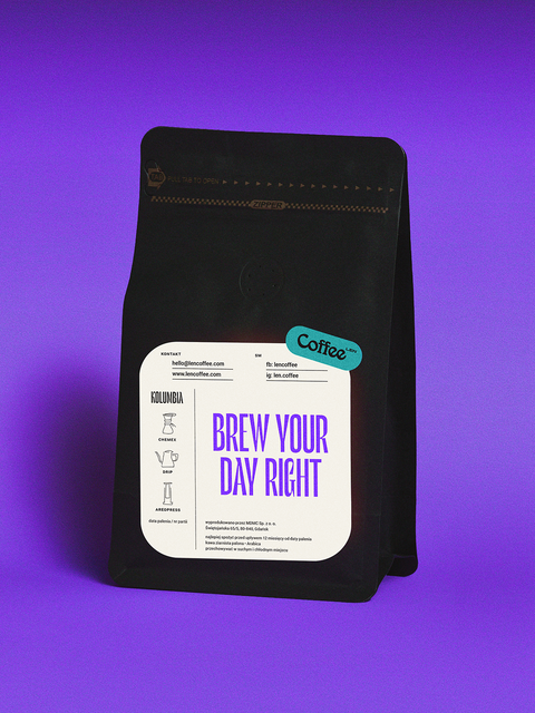Kawa KOLUMBIA wilder lazo  – 100% Arabica Specialty
