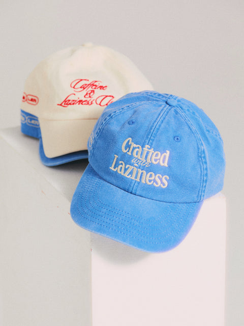 Czapka Crafted with Laziness Blue