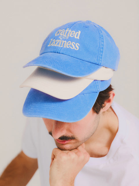 Czapka Crafted with Laziness Blue
